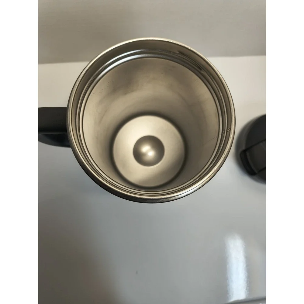64oz Double Wall Stainless Steel Pitcher with Splash Proof Lid & Non-Slip Base